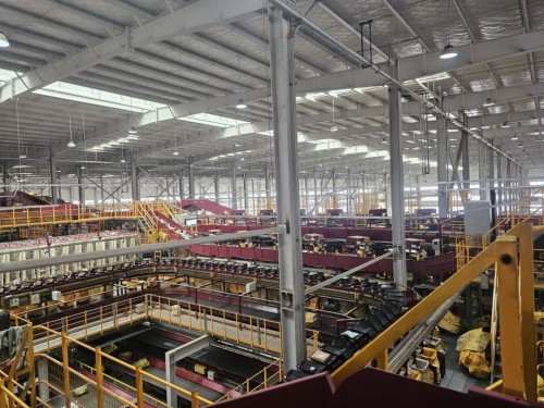 韻達(dá)昆明智能化樞紐轉(zhuǎn)運(yùn)中心投入運(yùn)行