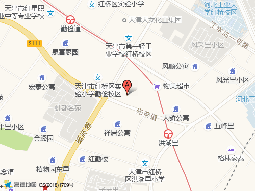 紅橋區(qū)地圖