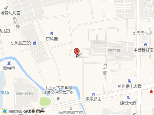 薊州區(qū)地圖