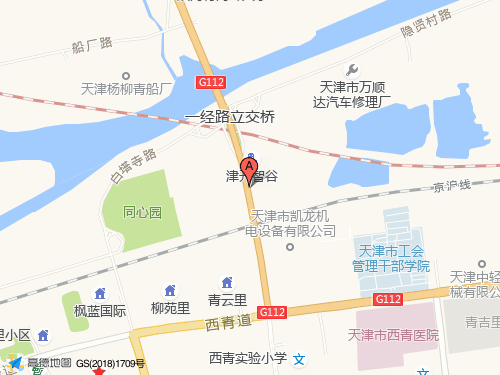 西青區(qū)地圖