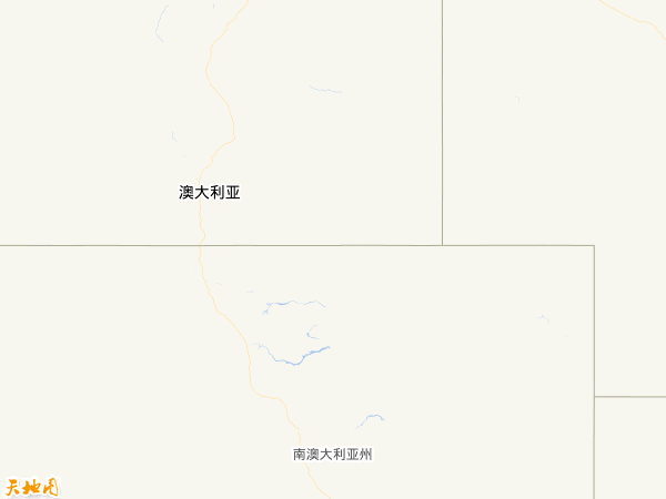 澳大利亞地圖